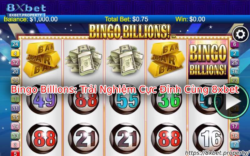 Giới thiệu Bingo Billions 8xBet